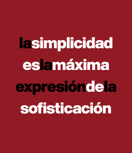 lasimplicidadesla máximaexpresión delasofisticación (1)